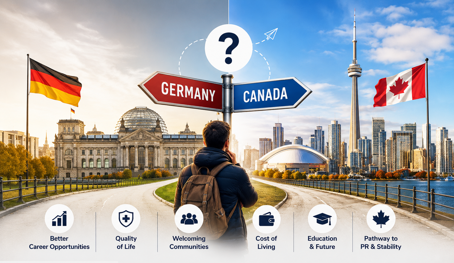 Germany or Canada: Which Country Is Better to Live In 2026