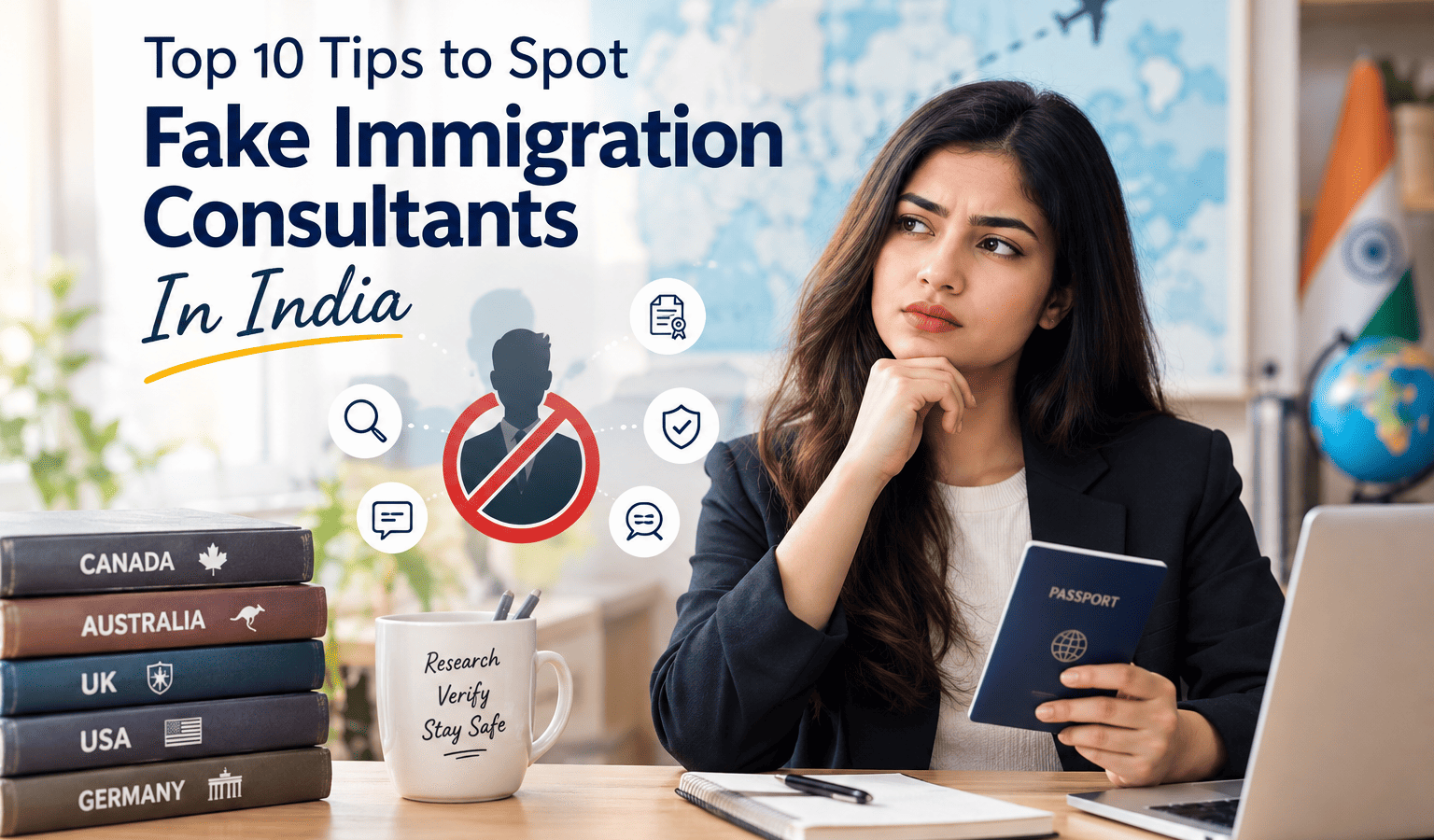 Top 10 Tips to Spot Fake Immigration Consultants In India